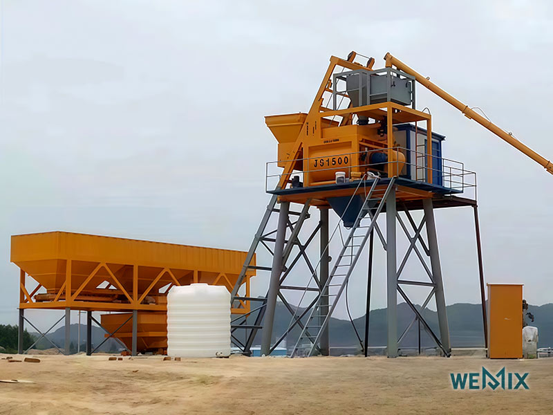 HZS75 Concrete Batching Plant